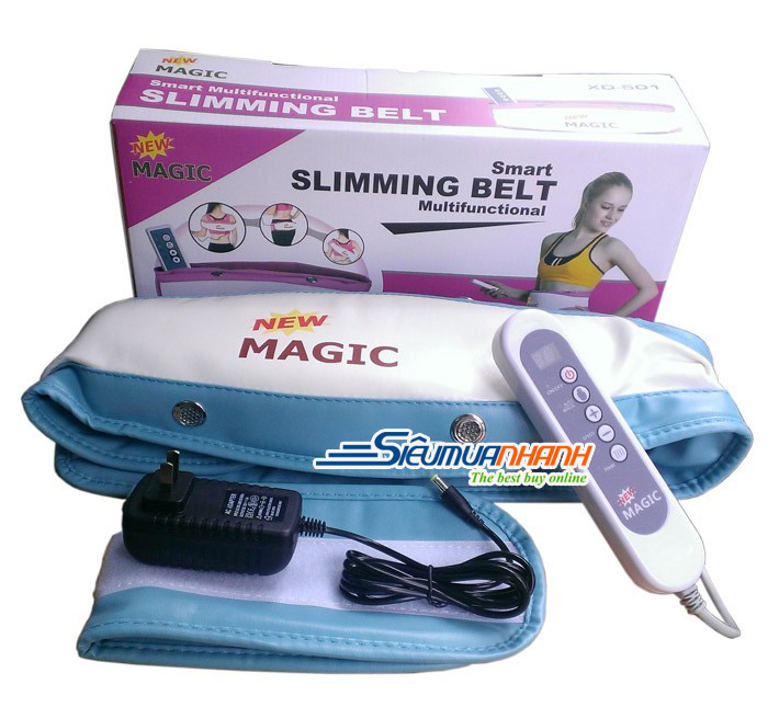 Máy massage bụng New Magic Belt XD-501 - Rung và nóng